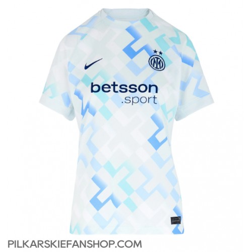 Koszulka piłkarska Inter Milan Denzel Dumfries #2 Strój wyjazdowy dla kobiety 2025-26 tanio Krótki Rękaw Koszulka piłkarska Inter Milan Denzel Dumfries #2 Strój wyjazdowy dla kobiety 2025-26 tanio Krótki Rękaw